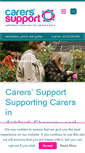 Mobile Screenshot of carers-ashford.org.uk