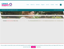 Tablet Screenshot of carers-ashford.org.uk